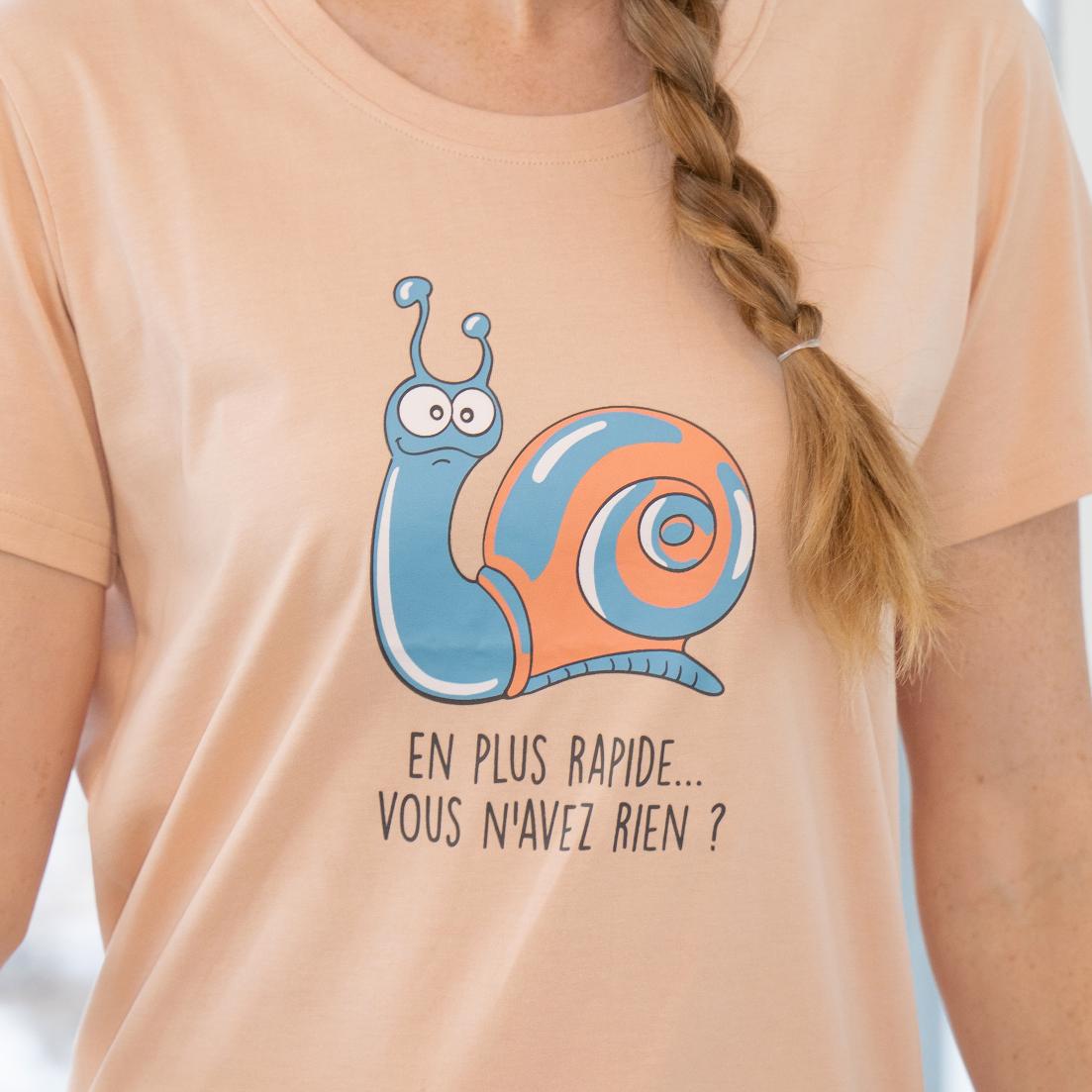 T-shirt maxi - Femme - Nude (Beige)