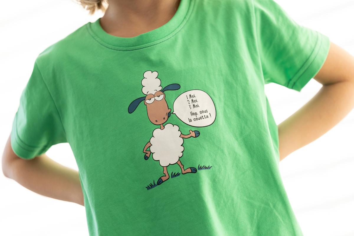 Short de pyjama - Enfant mixte - Vert