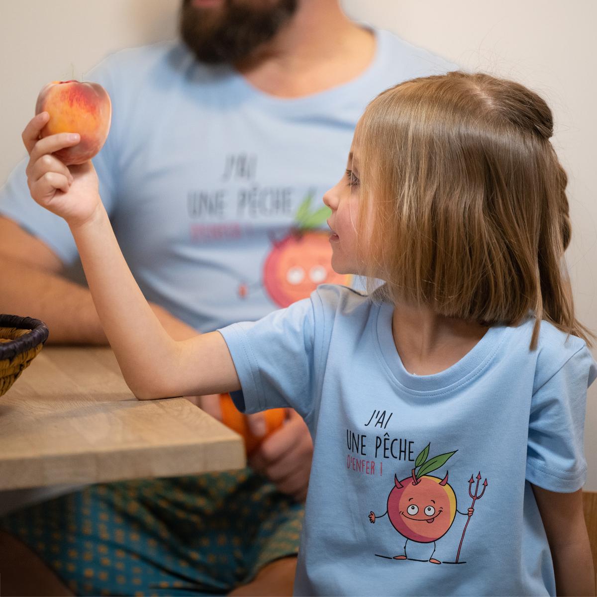 Pyjama Short - Gemengd Kid - Bleu Clair