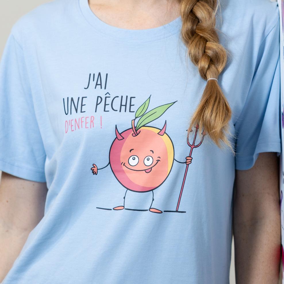 Lange Pyjama - Vrouwen - Bleu Clair