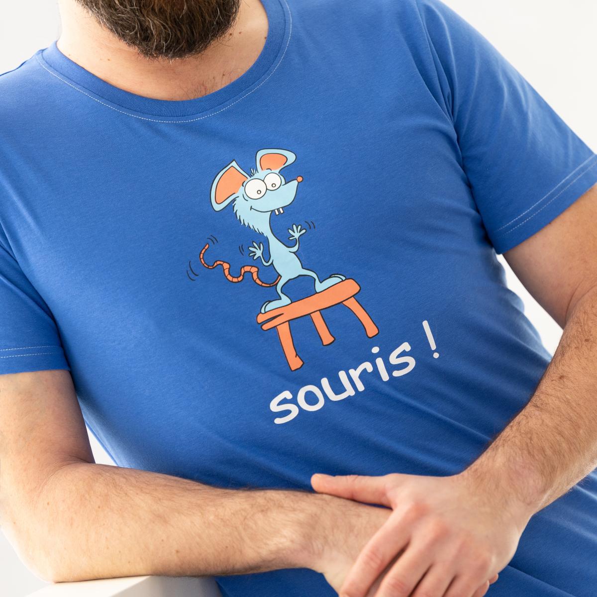 Short de pyjama - Homme - Bleu