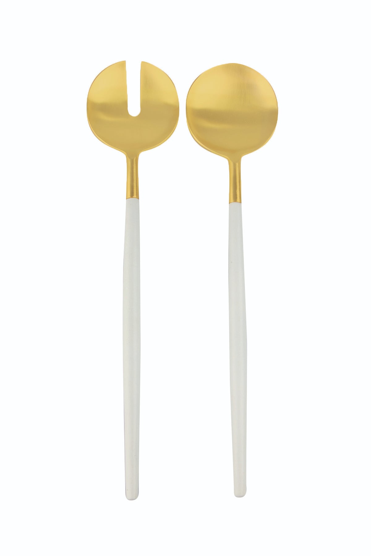 White & Gold Serving Set