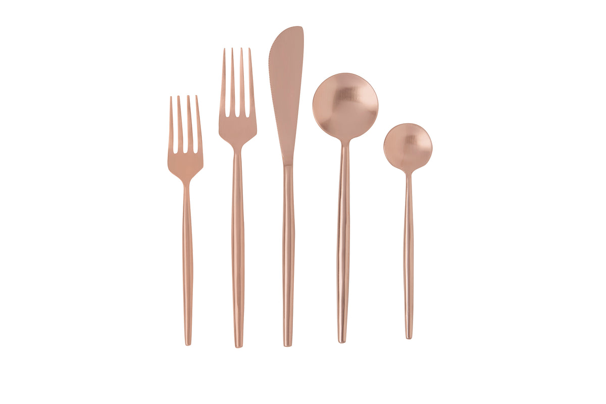 Rosé Flatware Set