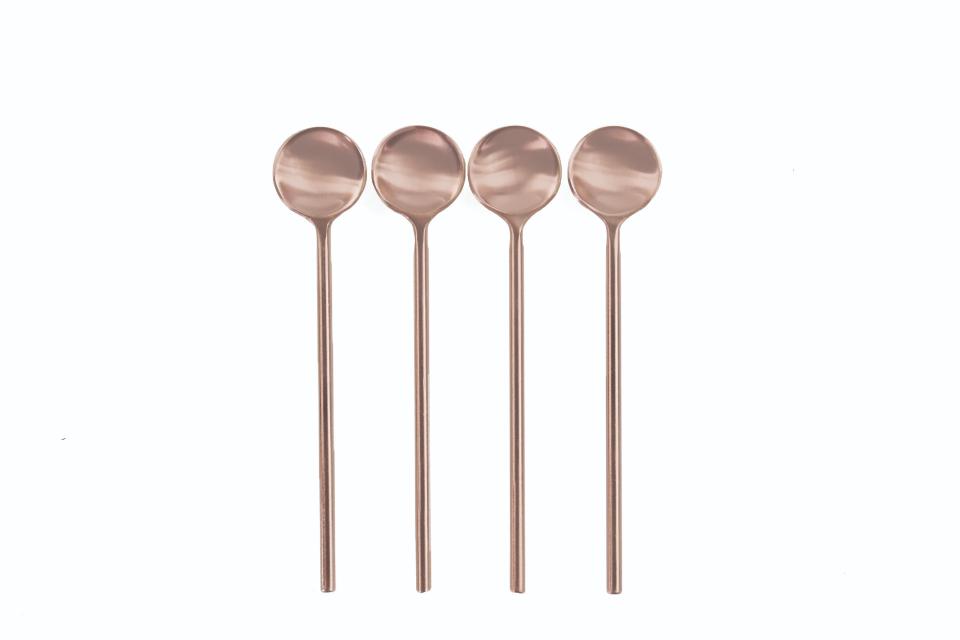 Rosé Thin Spoons, Set of 4