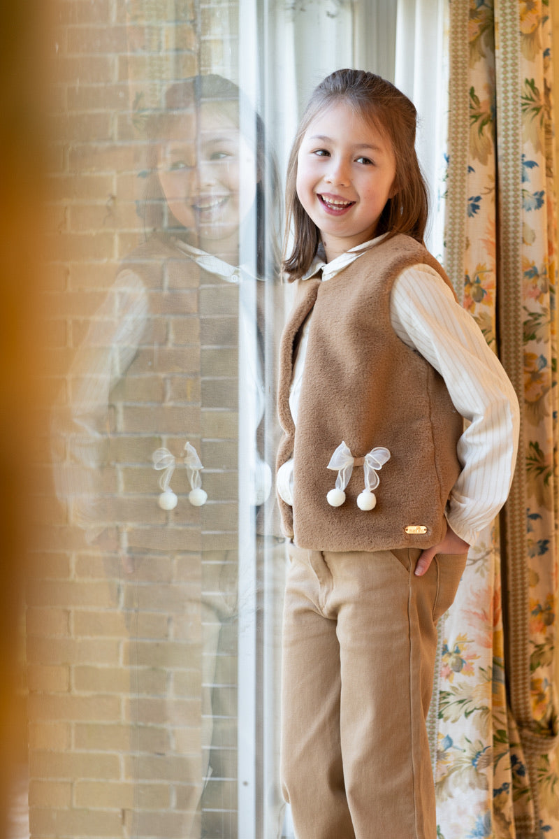 Flared Pants - Beige