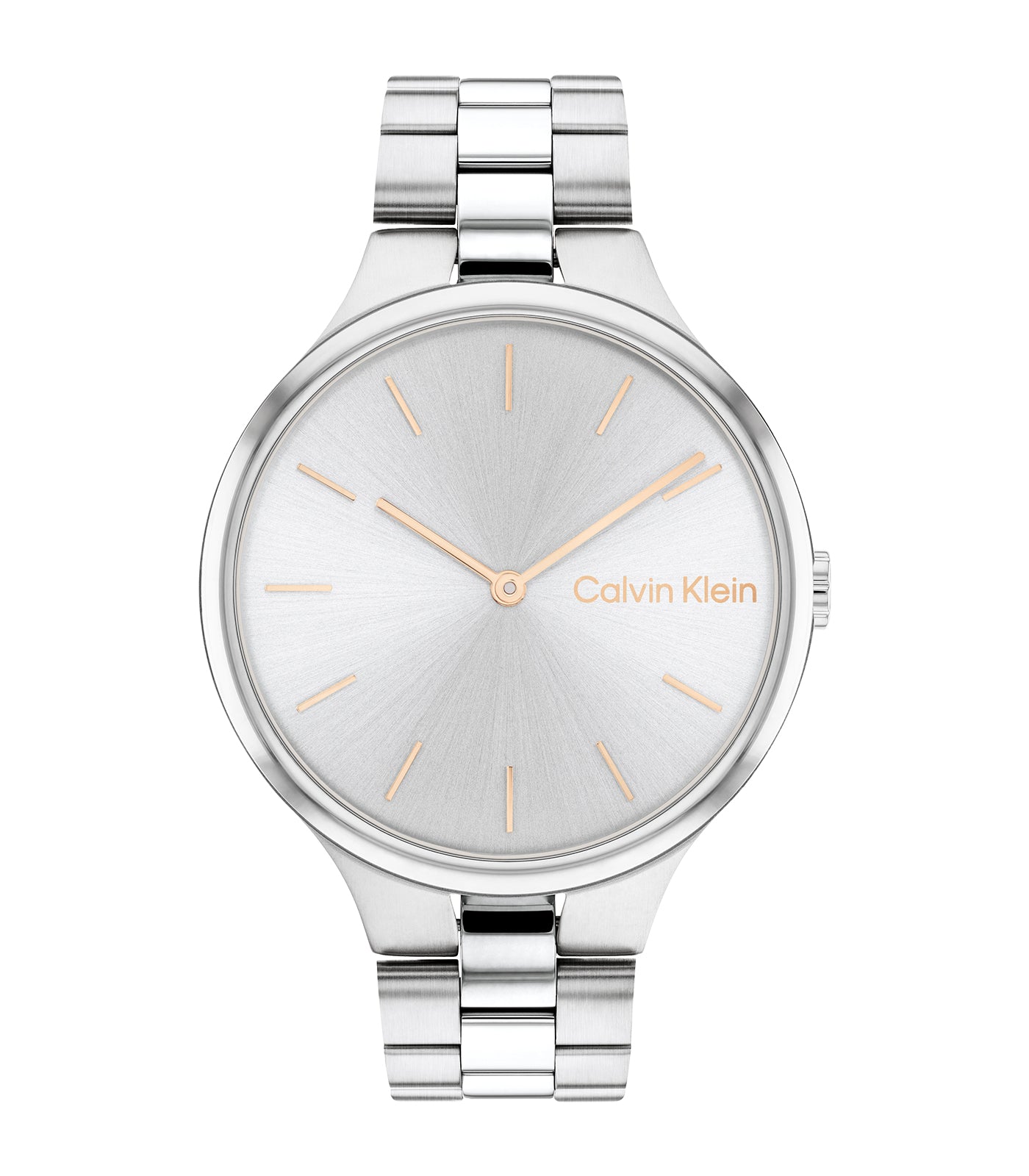 Calvin Klein - Timeless - Femme - Bracelet Argenté- Cadran Acier-Boitier Argenté