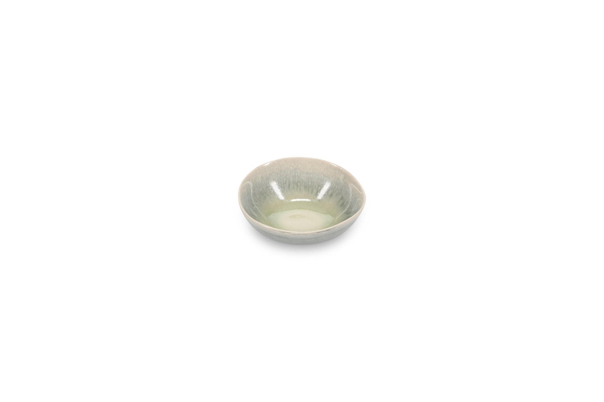 ONA - Bol 9x8,5xH3,5cm vert/gris Flint - 1 SET - 4 pièces