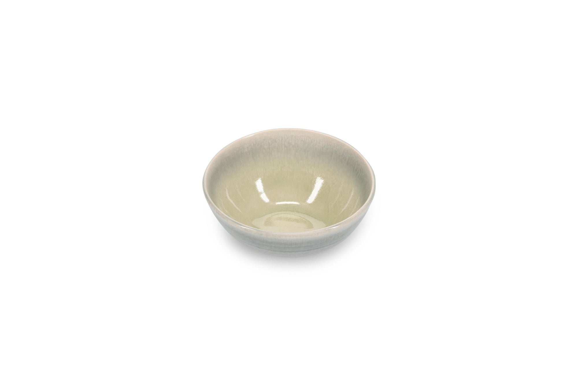 ONA - Bol 12,5x11xH6cm vert/gris Flint - 1 SET - 4 pièces