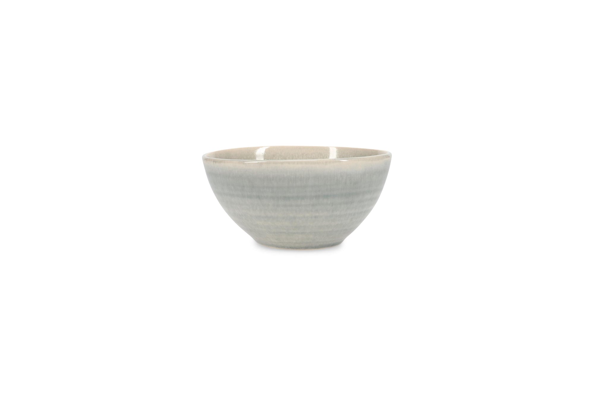 ONA - Bol 12,5x11xH6cm vert/gris Flint - 1 SET - 4 pièces