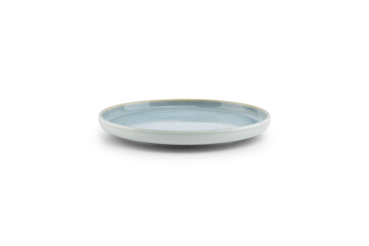 ONA - Assiette plate 20,5cm bleu Nuo - 1 SET - 4 pièces