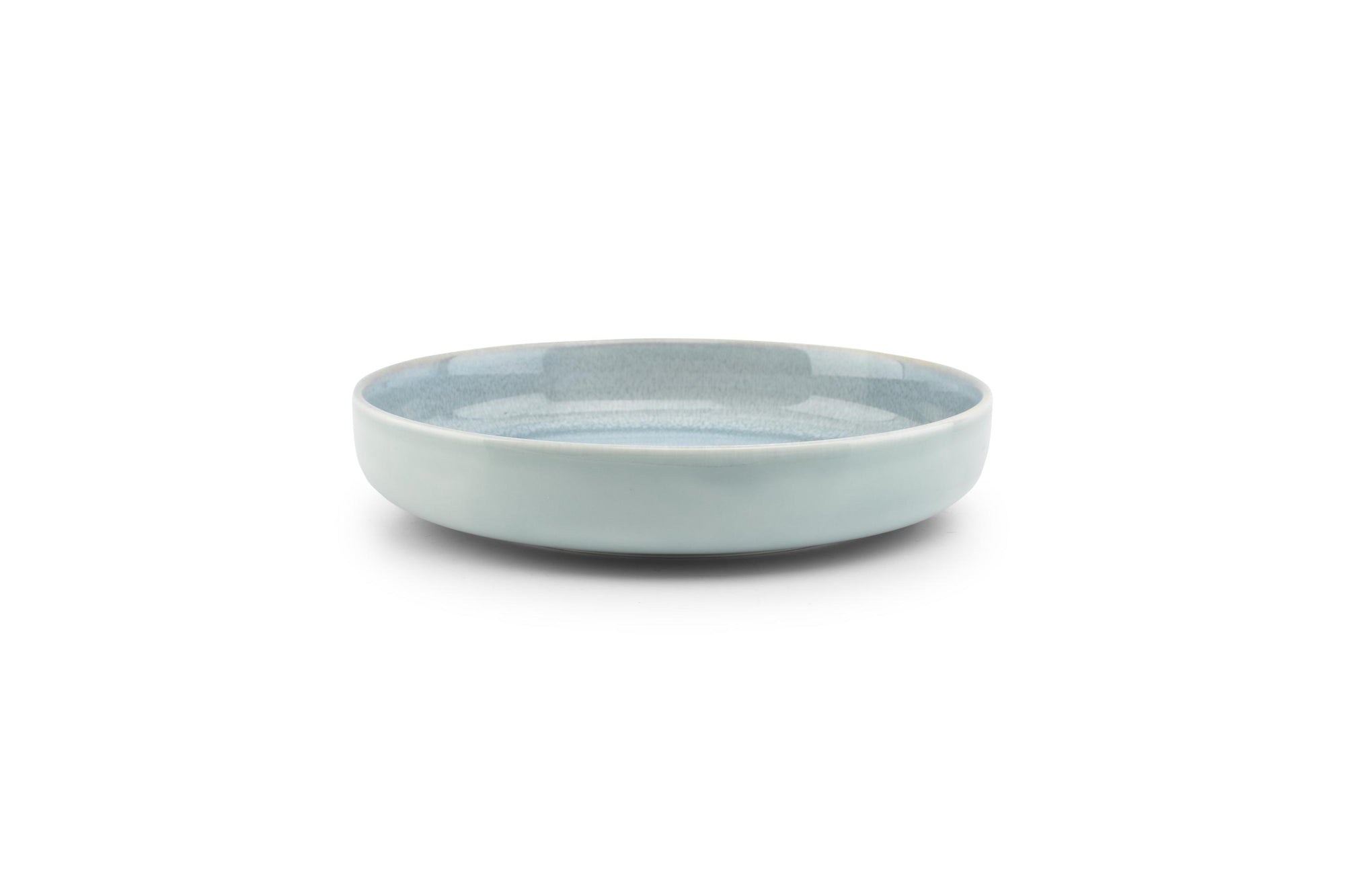 ONA - Assiette creuse 20xH4cm bleu Nuo - 1 SET - 4 pièces
