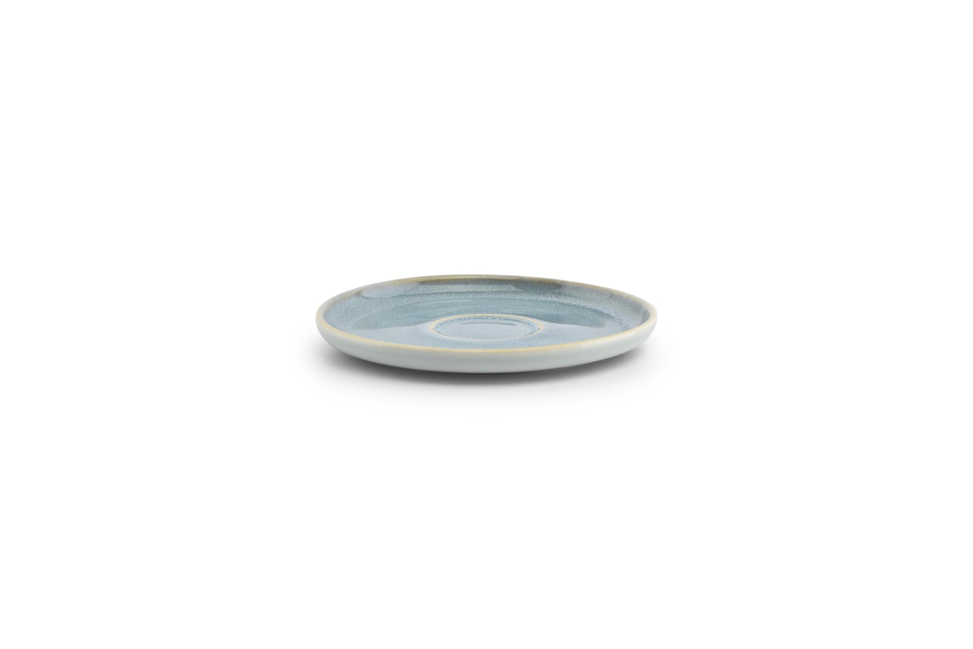 ONA - Soucoupe à moka 14cm bleu Nuo - 1 SET - 4 pièces