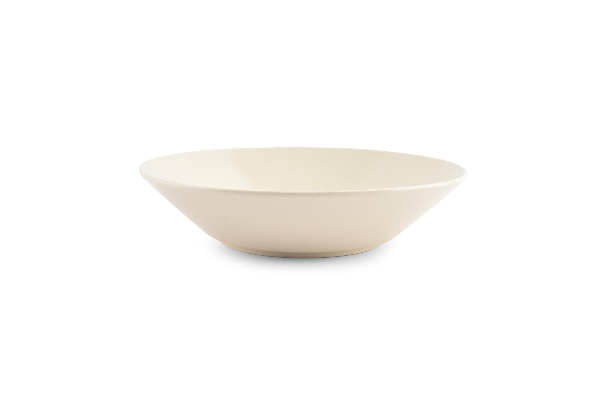 ONA - Bol 21xH5cm vanille Icon - 1 SET - 6 pièces