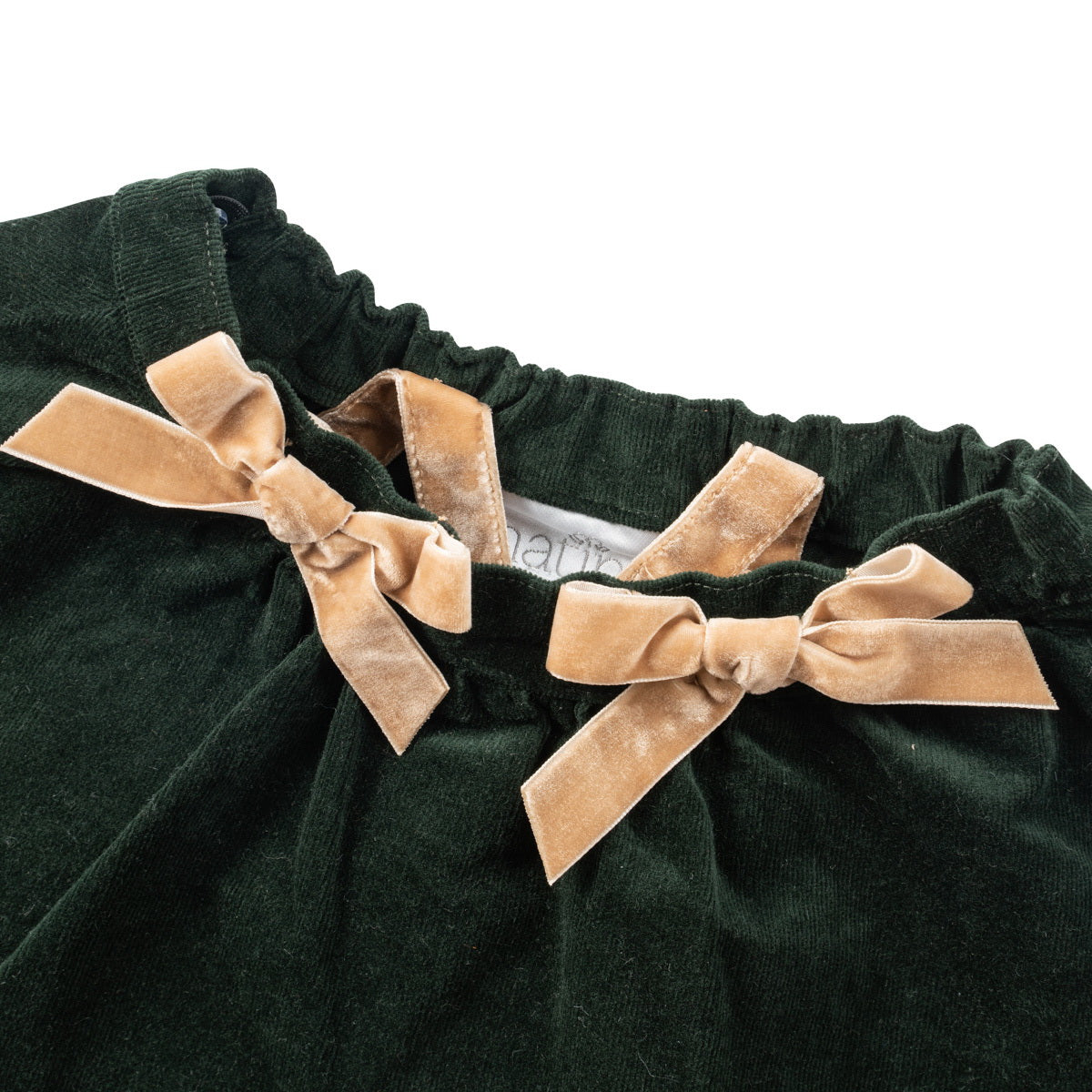 Skirt Bretel Bow - Vert Foncé