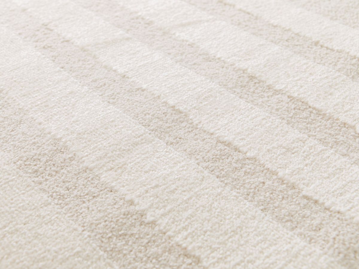Tapis poils courts LUCAS motifs abstraits - Beige