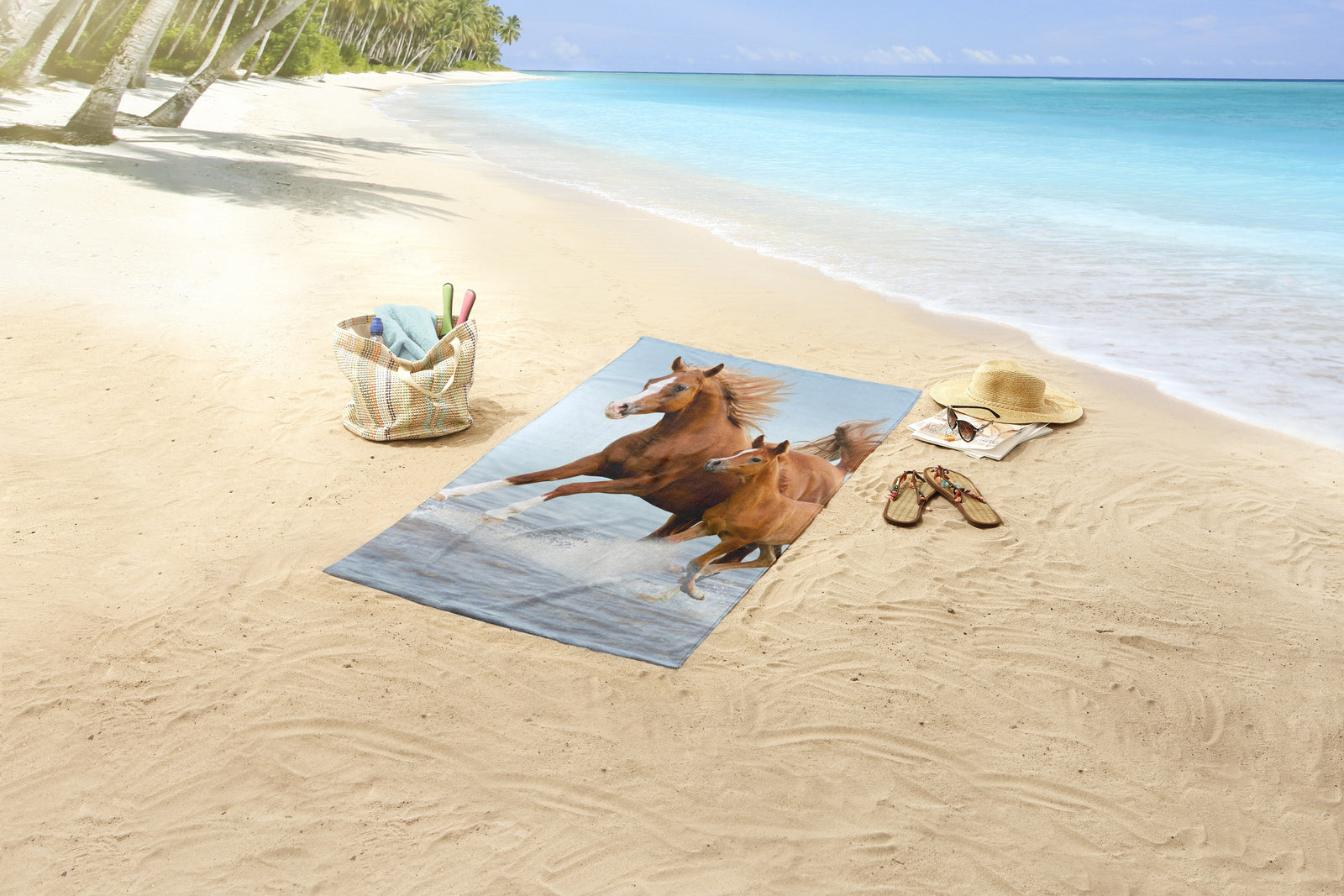 Good Morning - Drap de plage - Free - Multi
