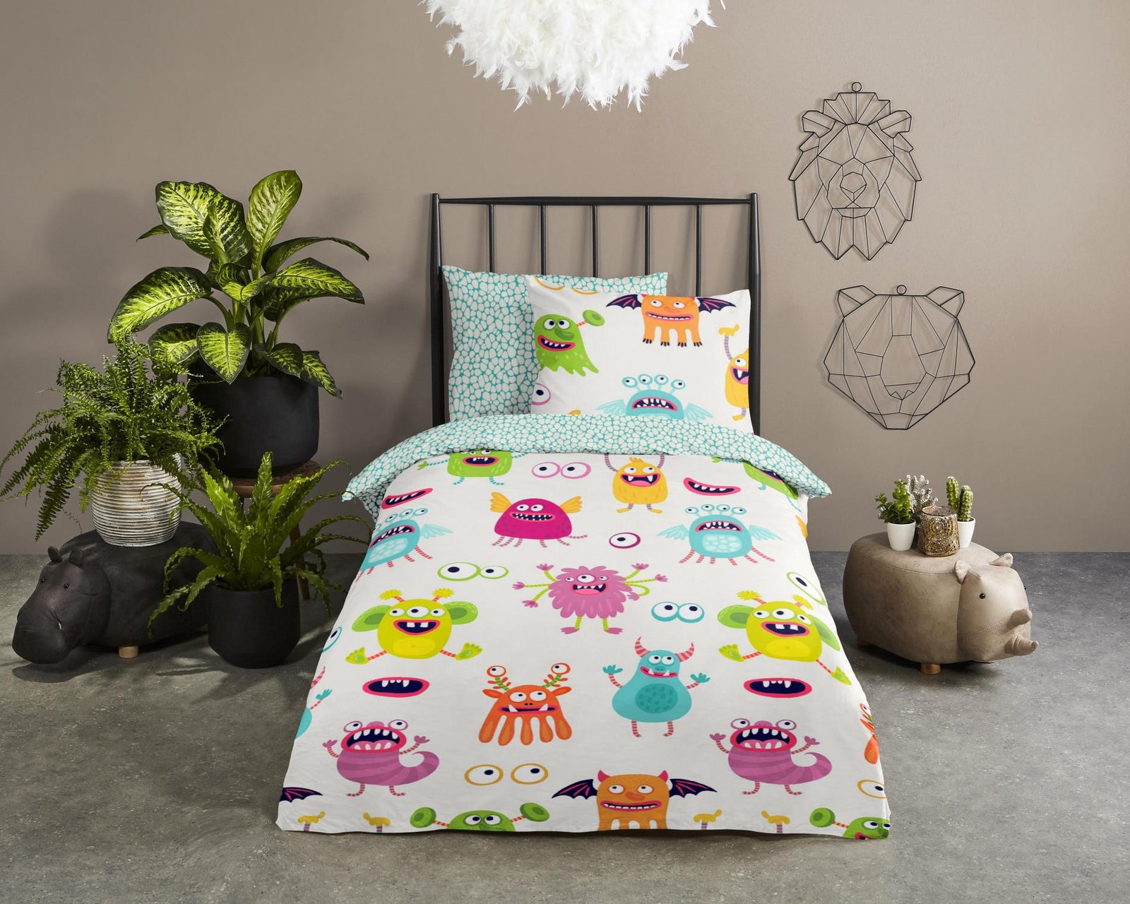 Good Morning - Housse De Couette - Booh - Multi