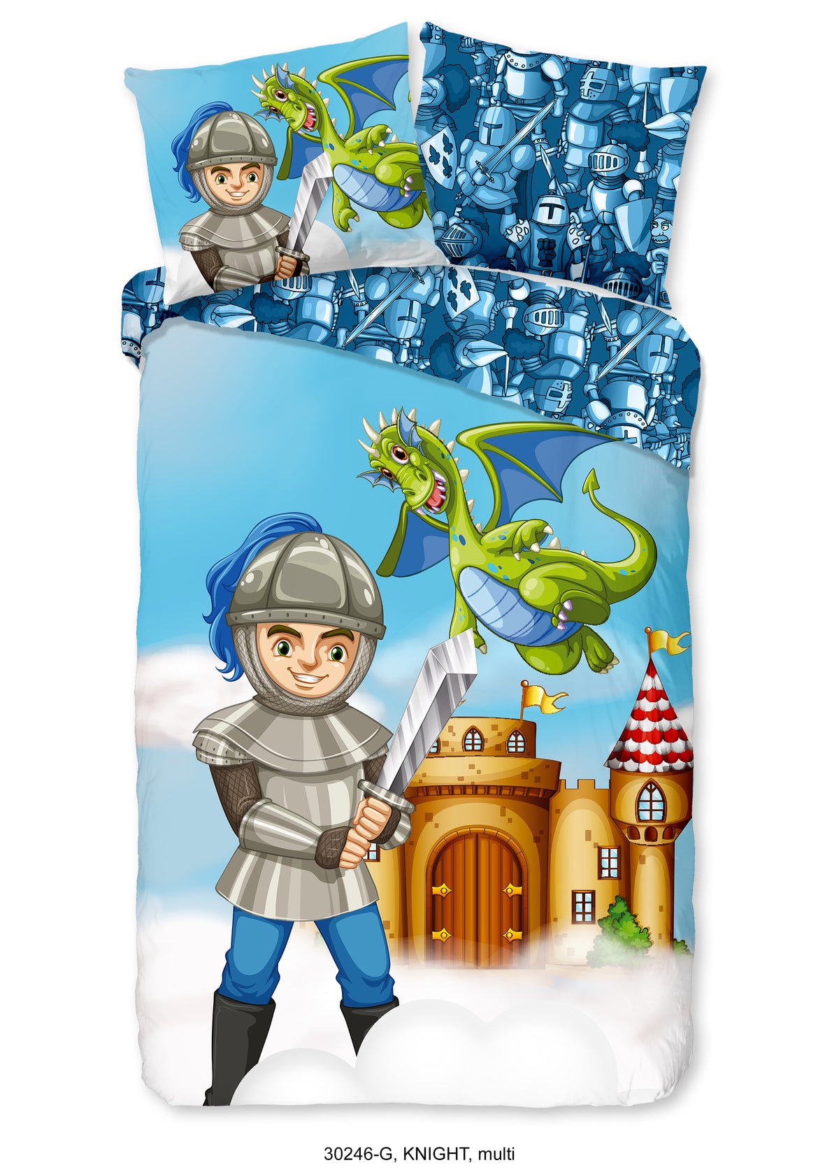Good Morning - Housse de couette - Knight - Multi