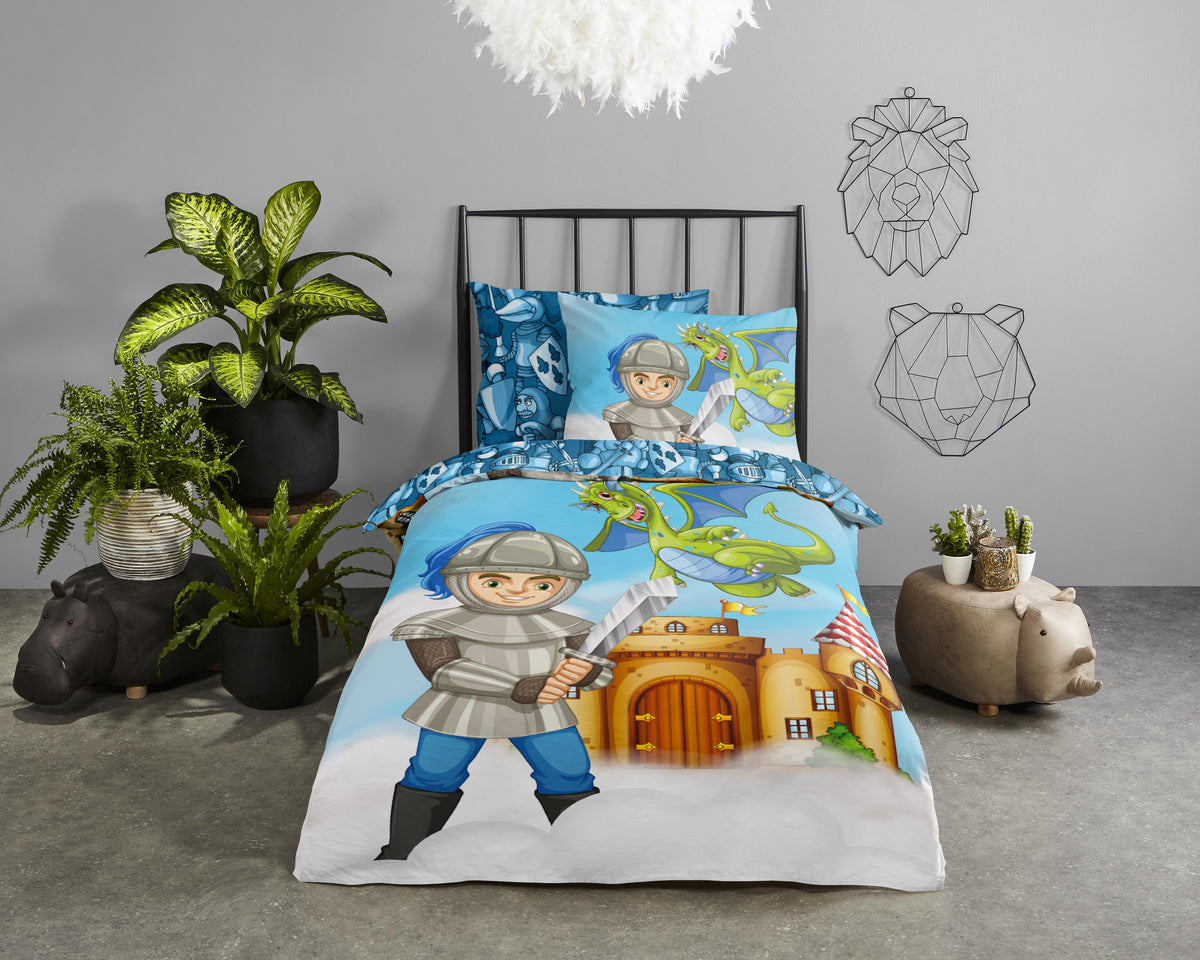 Good Morning - Housse de couette - Knight - Multi