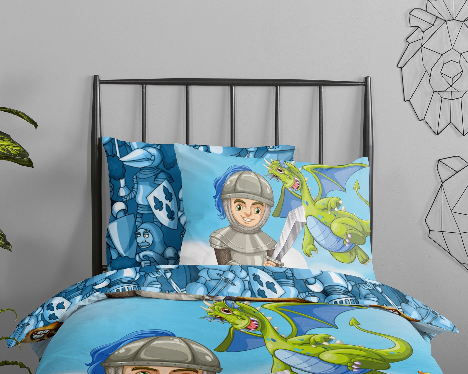 Good Morning - Housse de couette - Knight - Multi
