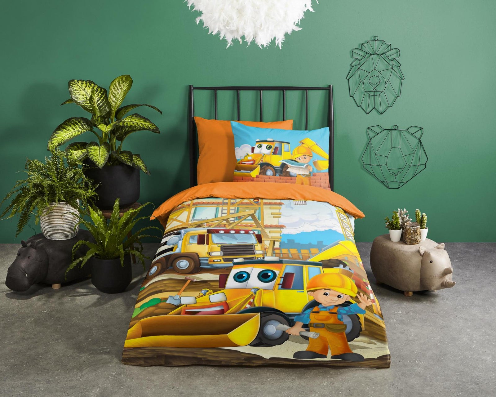 Good Morning - Housse De Couette - Building - Multi