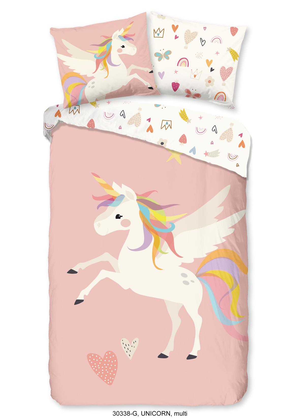 Good Morning - Housse De Couette - Unicorn - Multi