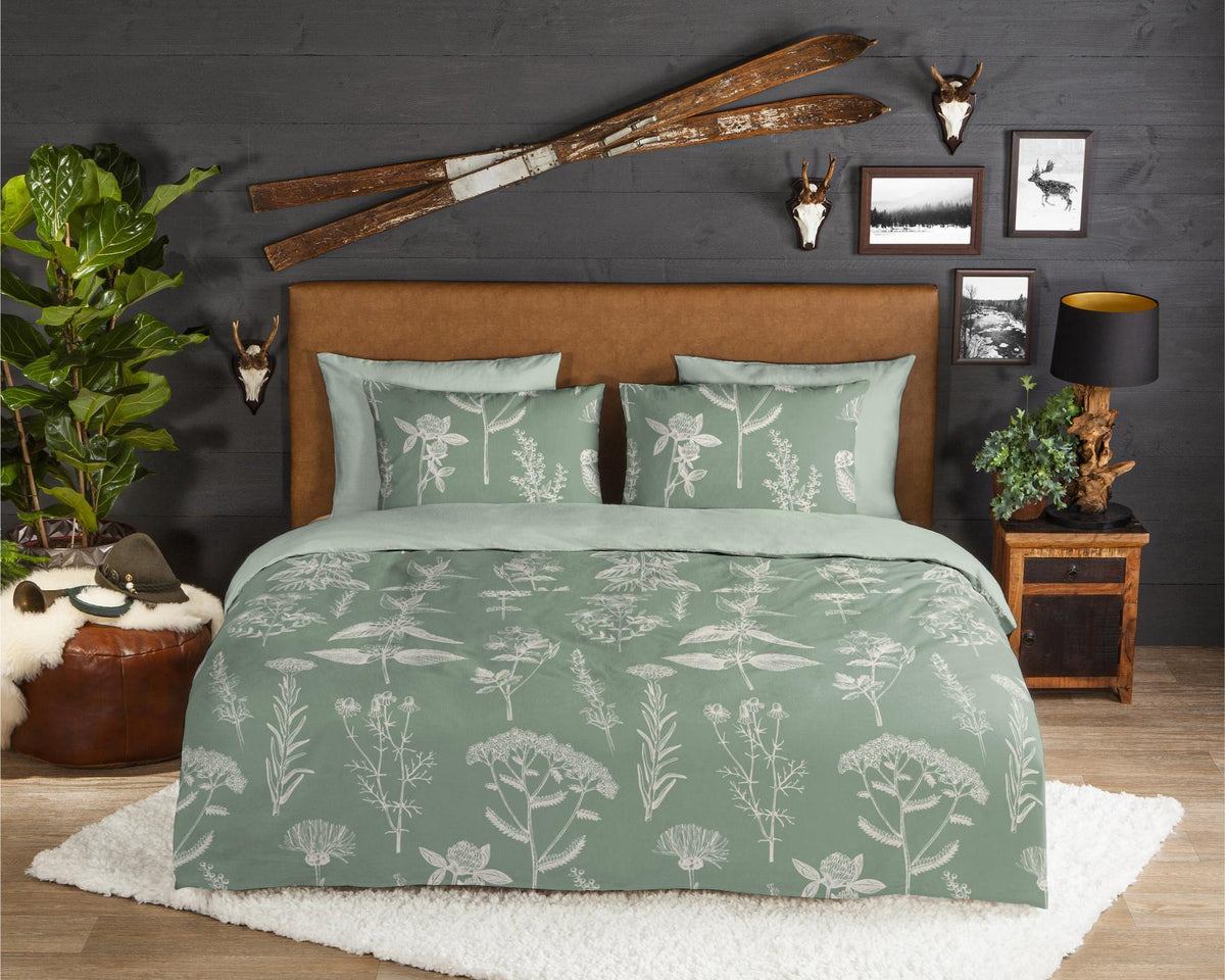 Good Morning - Housse De Couette - Herbs - Green