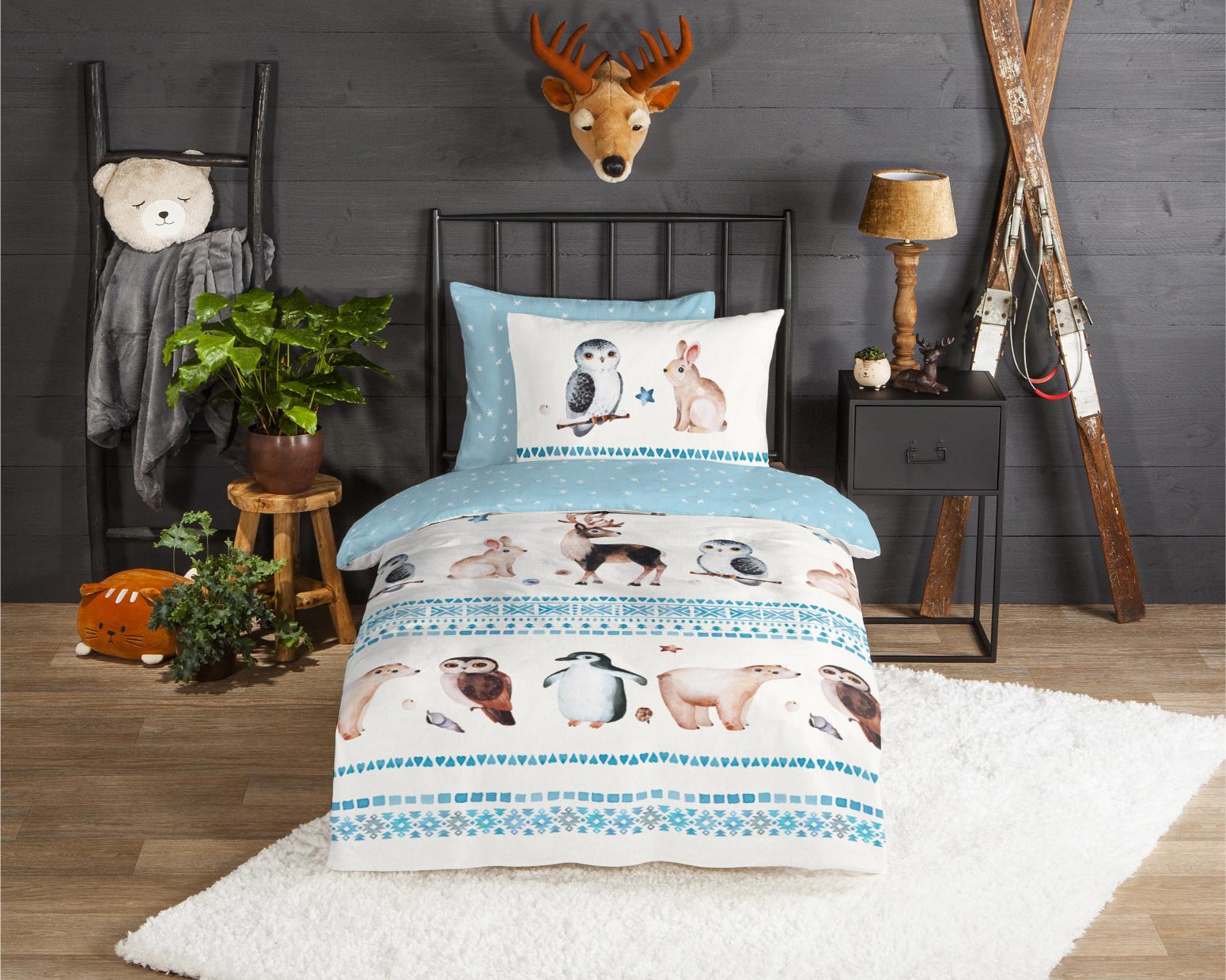 Good Morning - Housse De Couette - Freezing - Blue