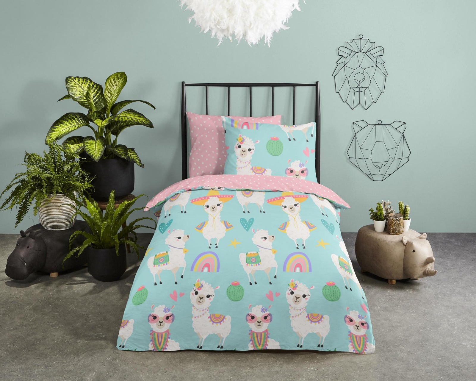 Good Morning - Housse De Couette - Lamalife - Multi