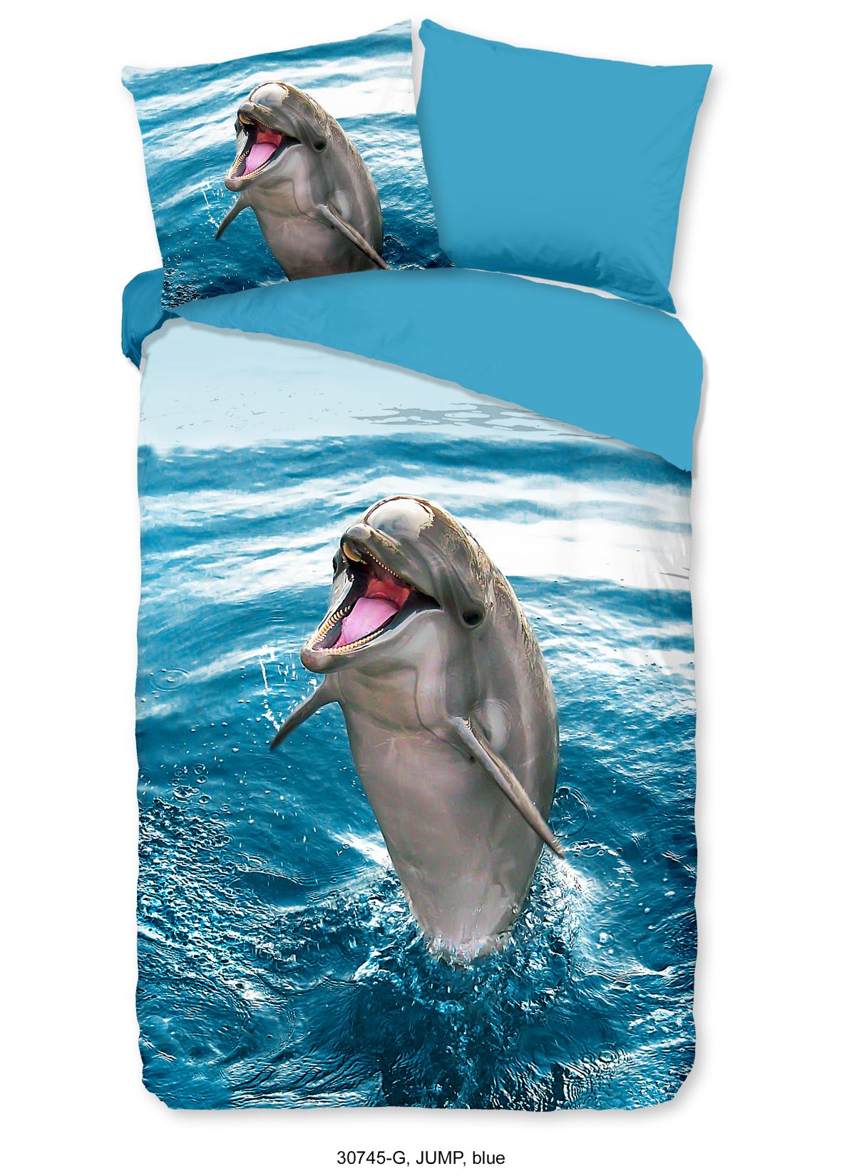 Good Morning - Housse De Couette - Jump - Blue