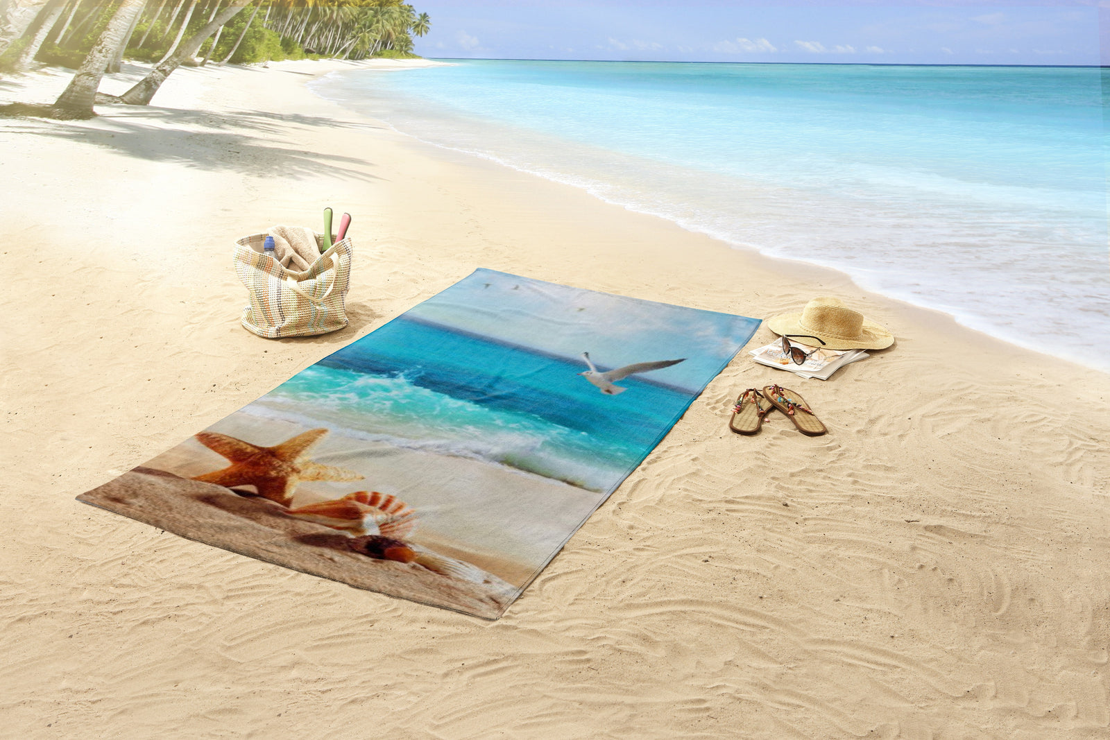 Good Morning - Drap de plage - Sealife - Multi