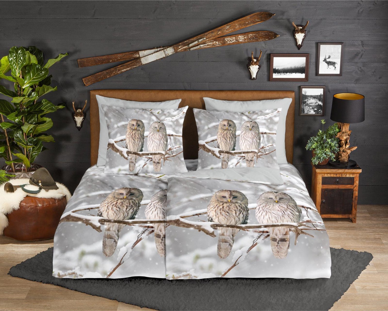 Good Morning - Housse De Couette - Febe - Grey