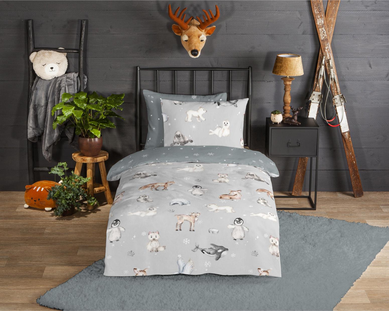 Good Morning - Housse De Couette - Cira - Grey