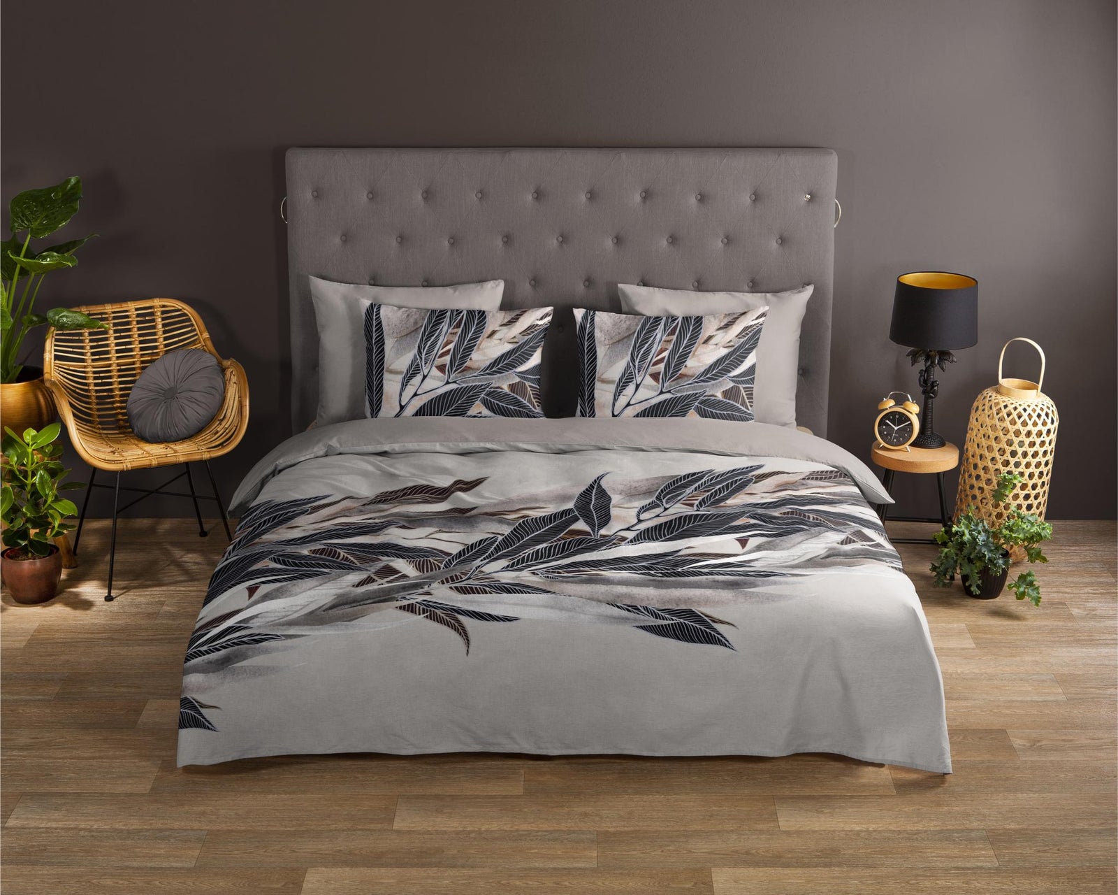 Good Morning - Housse De Couette - Gisele - Grey