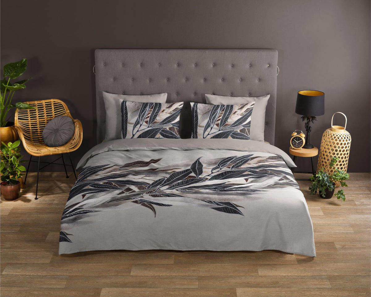 Good Morning - Housse De Couette - Gisele - Grey