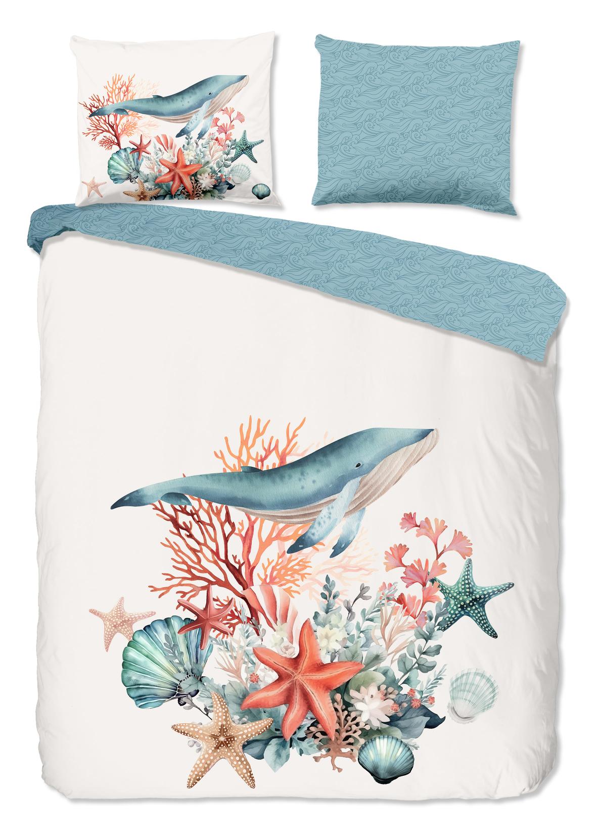 Good Morning - Housse De Couette - Ocean - Ecru