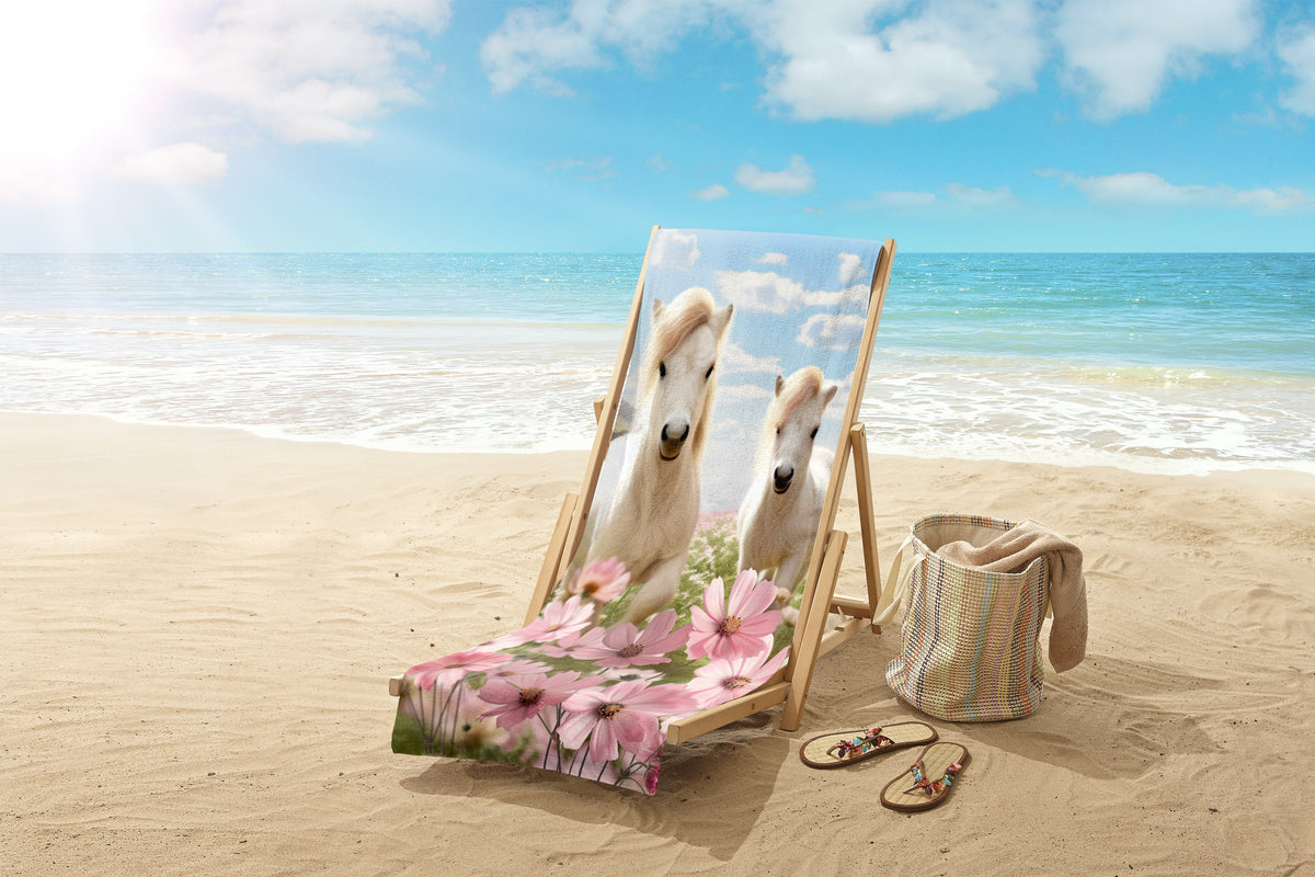 Good Morning - Drap de plage - Philou - Pink