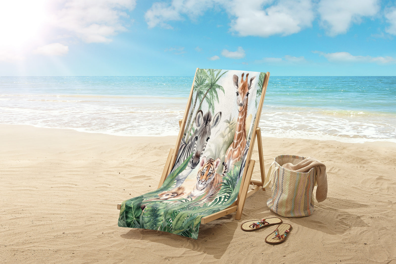 Good Morning - Drap de plage - Thabo - Multi