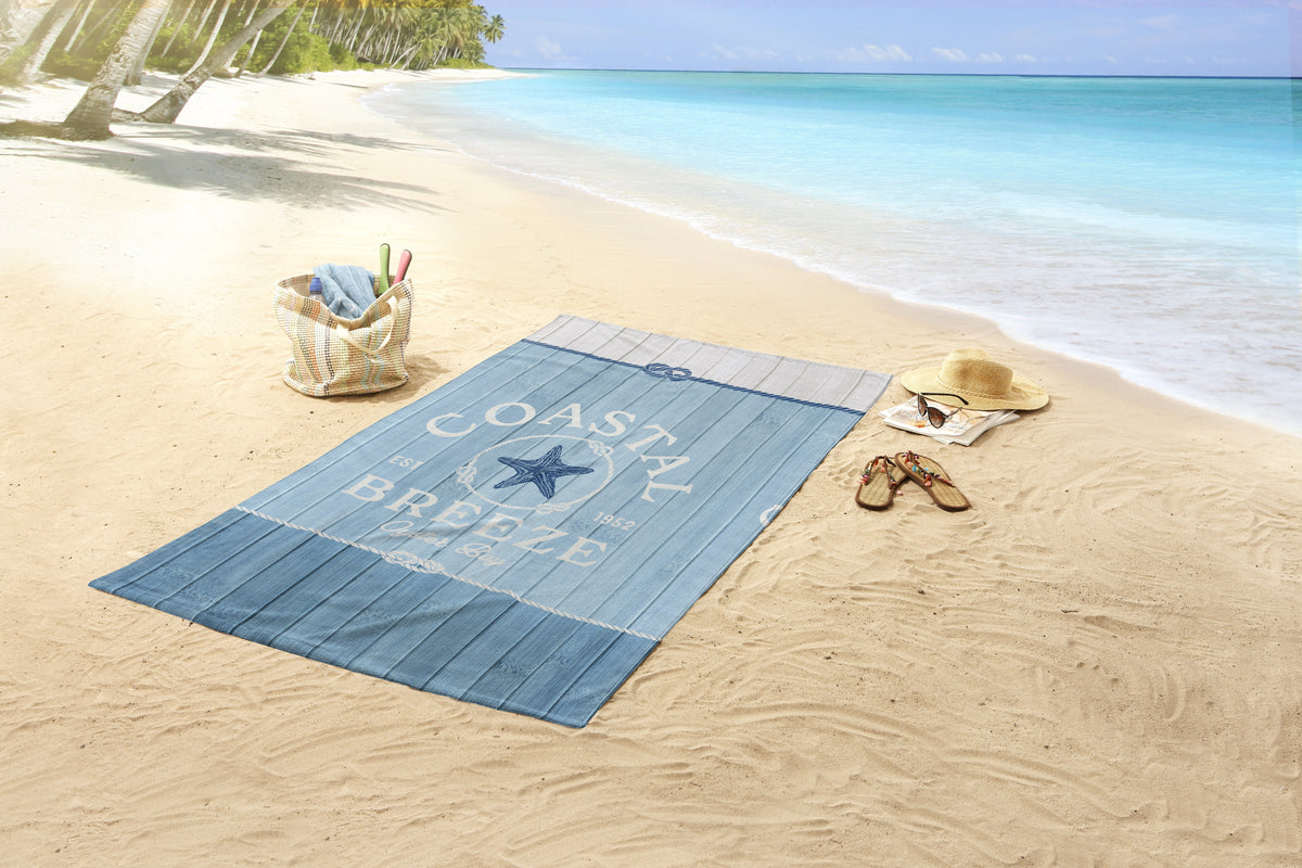 Good Morning - Drap de plage - Breeze - Blue