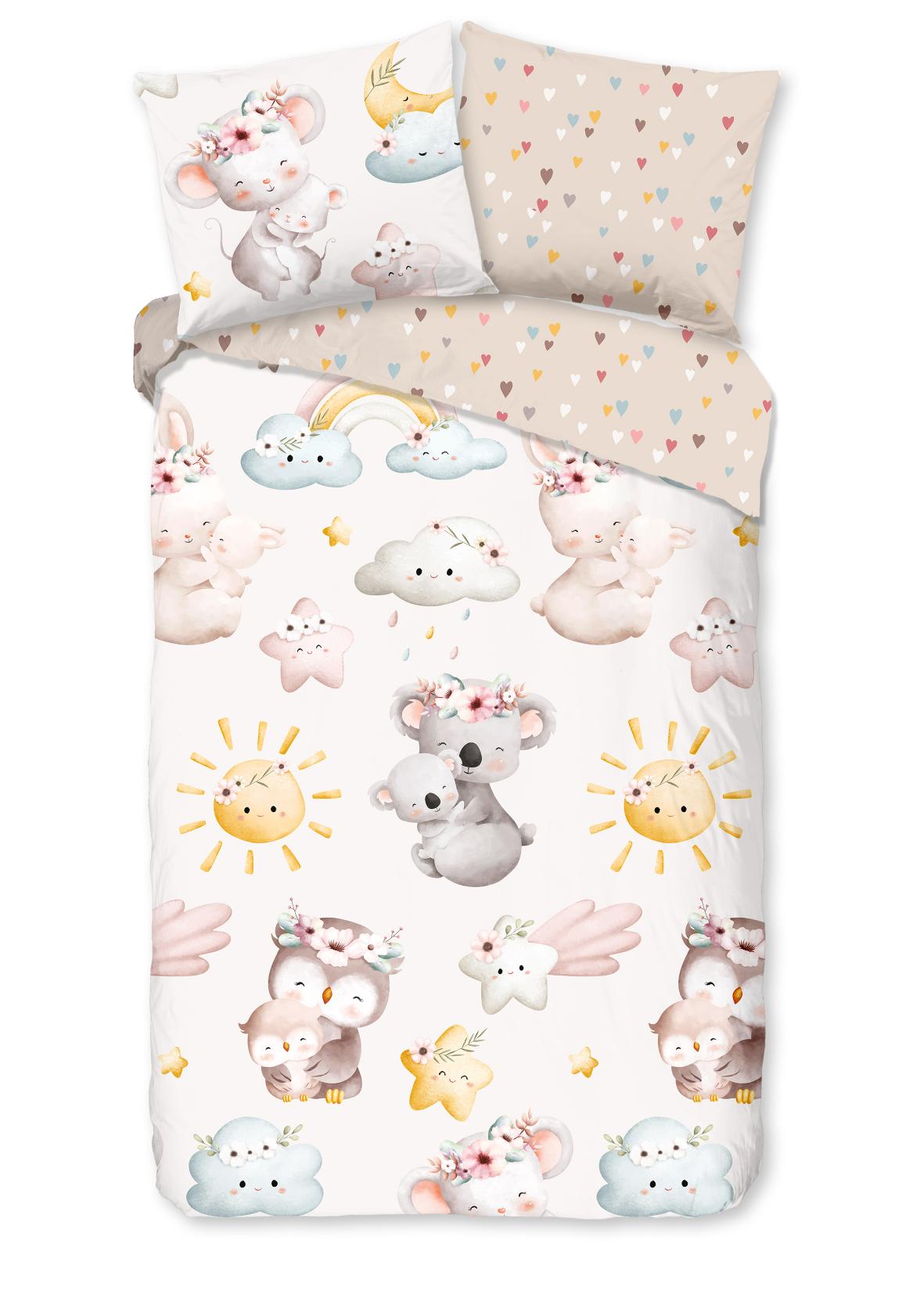 Good Morning - Housse De Couette - Hugs - Sand