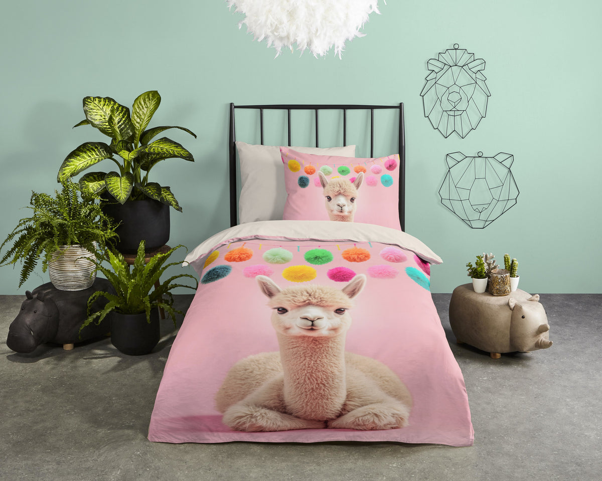 Pure - Housse de couette - Relaxing - Pink