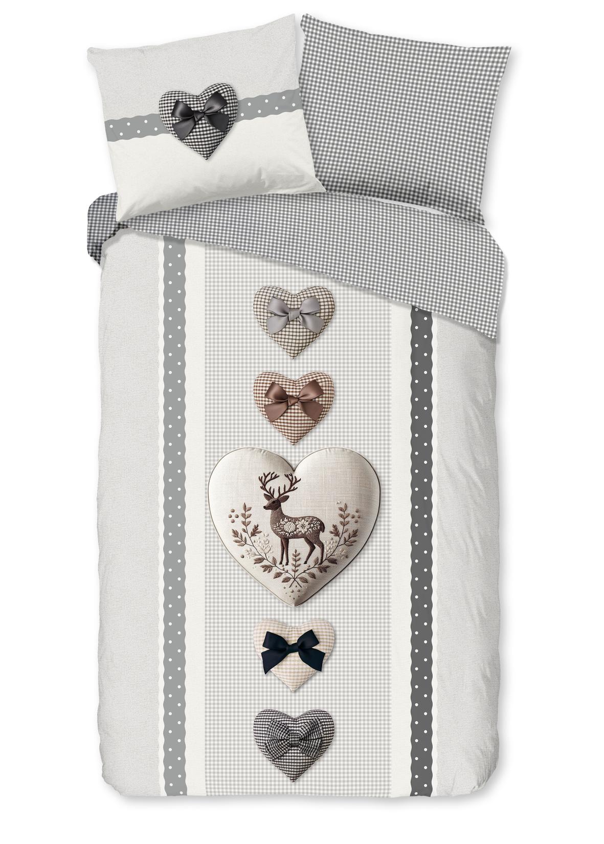 Good Morning - Housse De Couette - Bernet - Grey