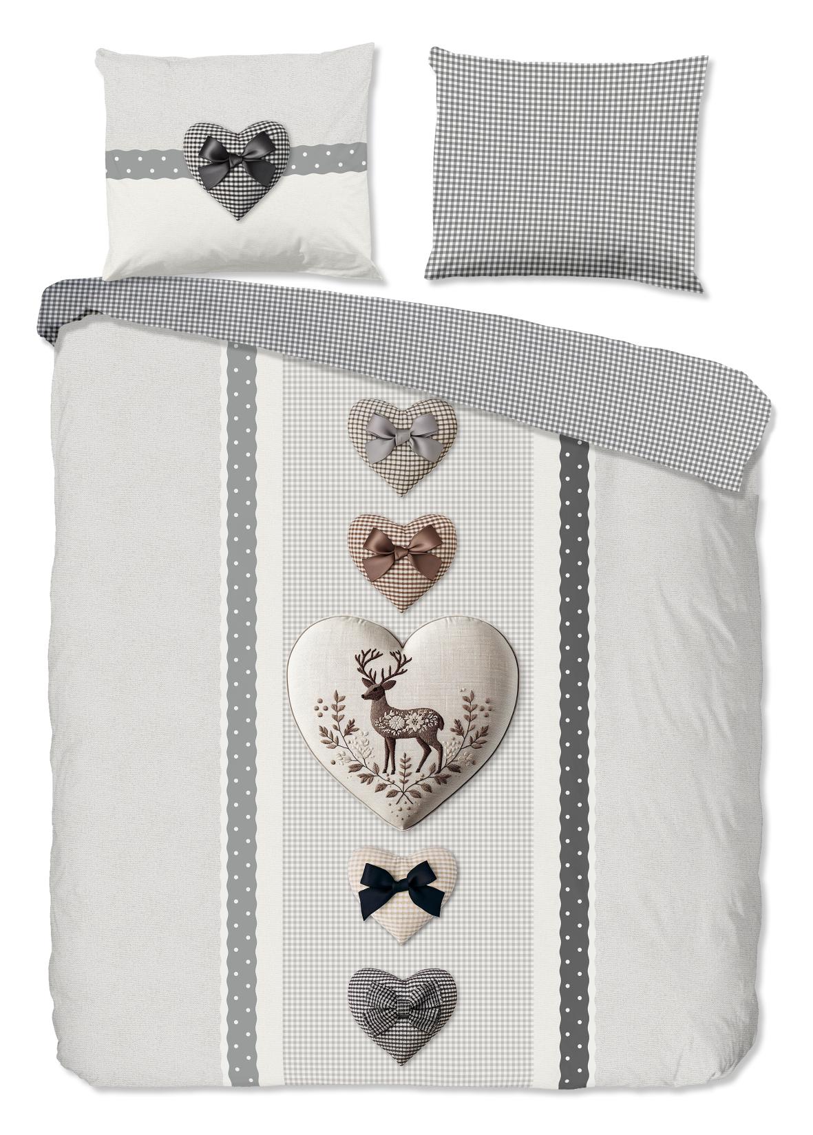 Good Morning - Housse De Couette - Bernet - Grey