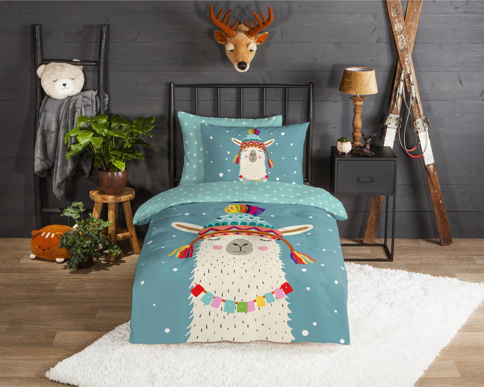 Good Morning - Housse De Couette - Borax - Petrol