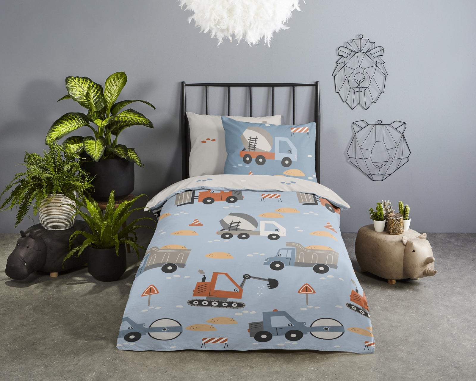 Good Morning - Housse De Couette - Mack - Blue