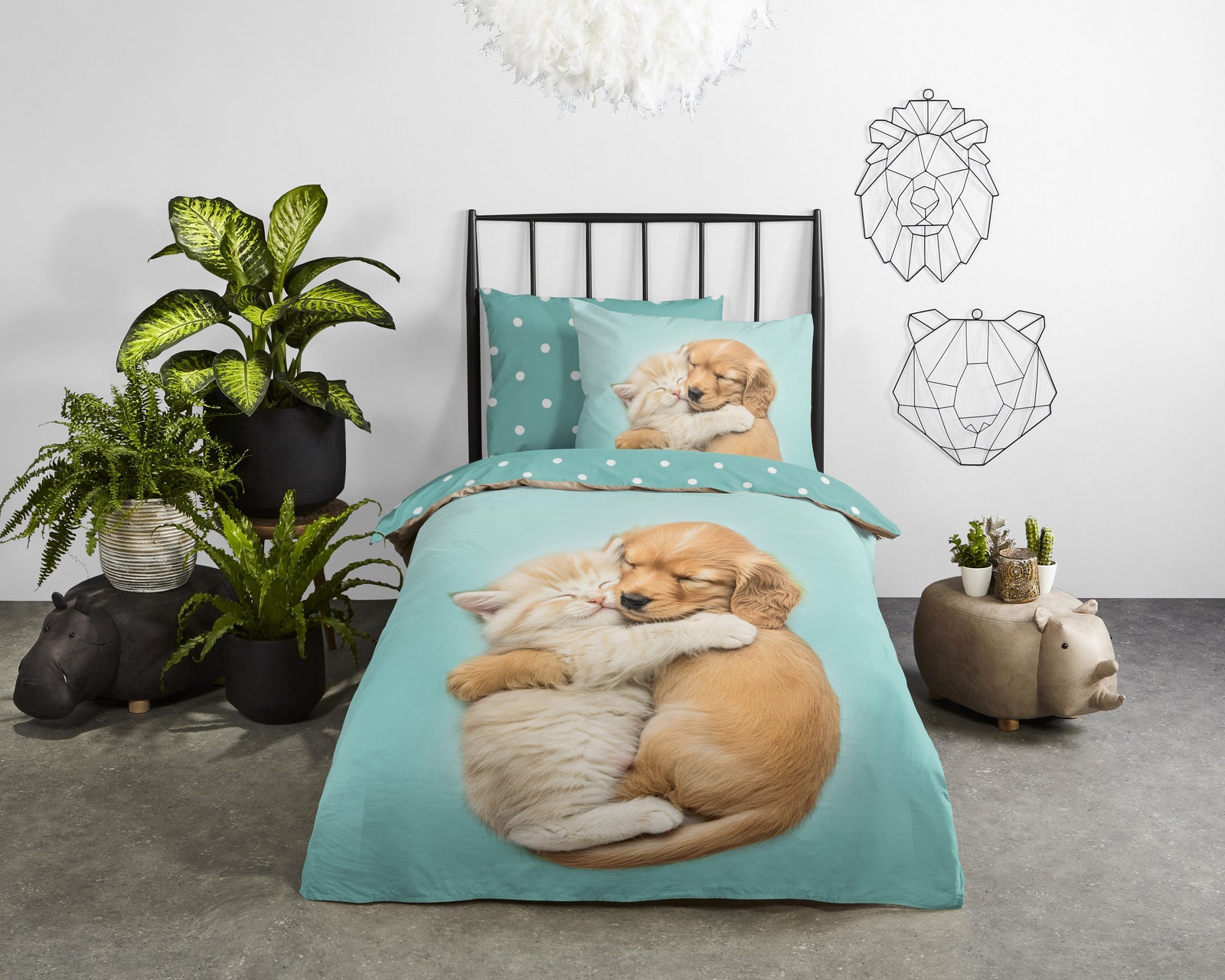 Good Morning - Housse de couette - Paxy - Aqua
