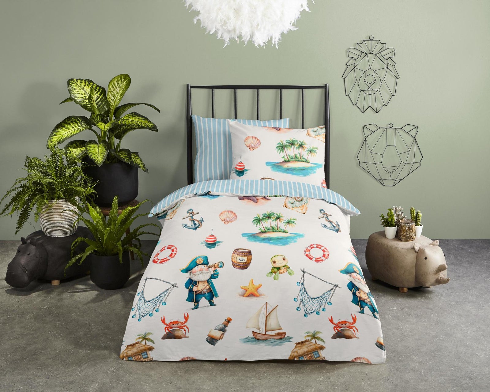 Good Morning - Housse De Couette - Capi - Blue