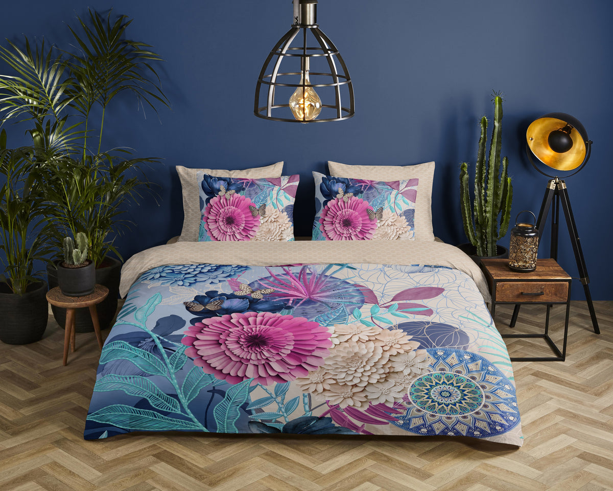 HIP - Housse de couette - Nishell - Blue