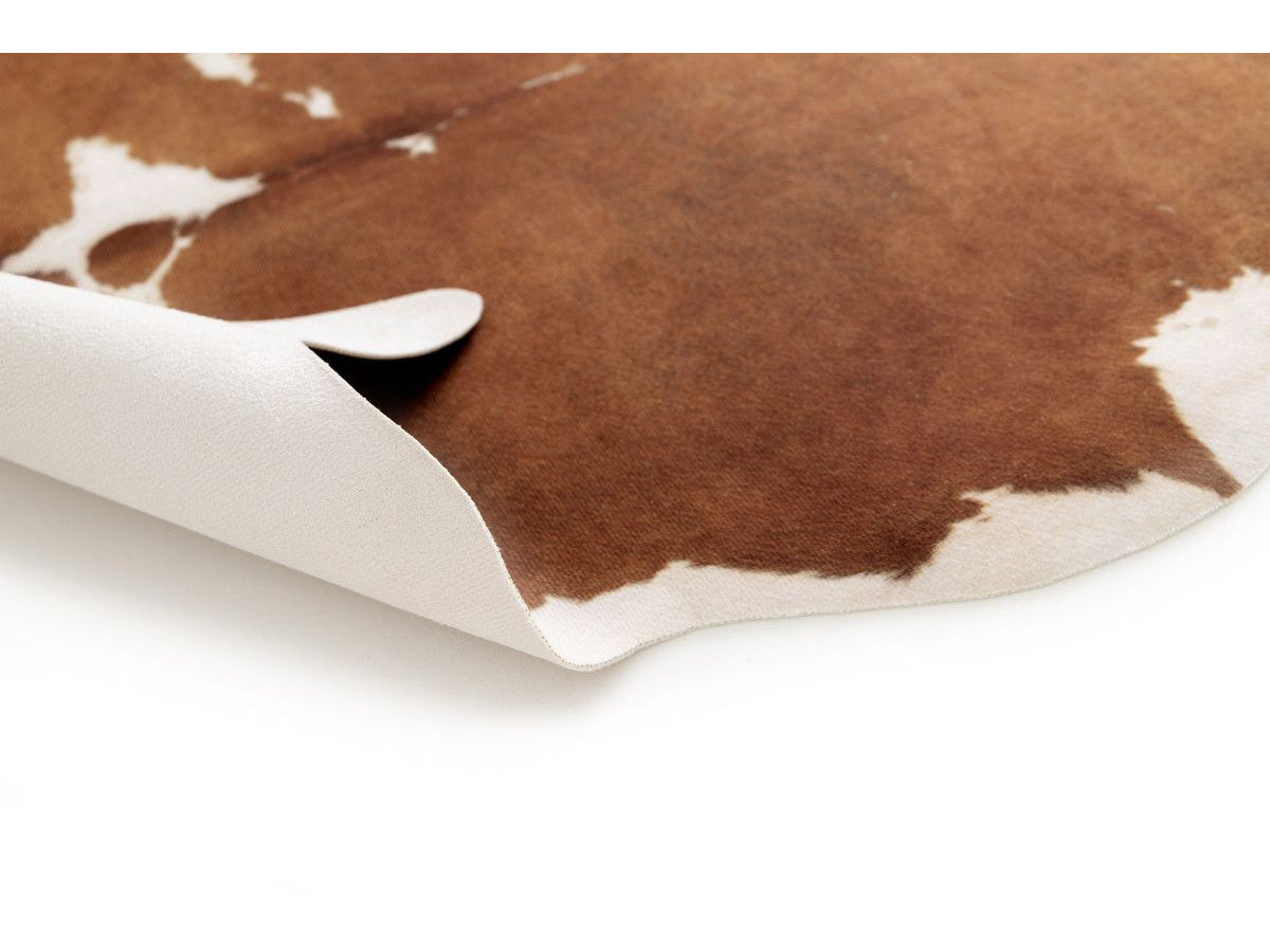 Tapis effet peau de bête SALLY motif vache