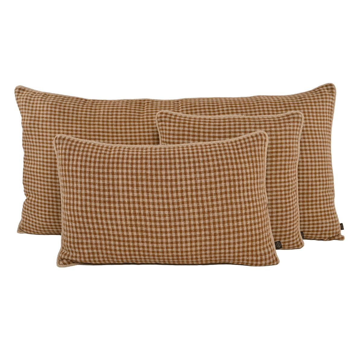 Housse De Coussin - Piana En Lin Tissé - Gold
